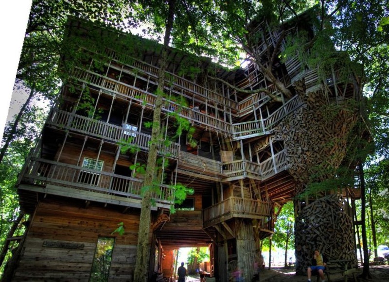 8. World's Largest Tree House, Кроссвилль, Теннесси, США