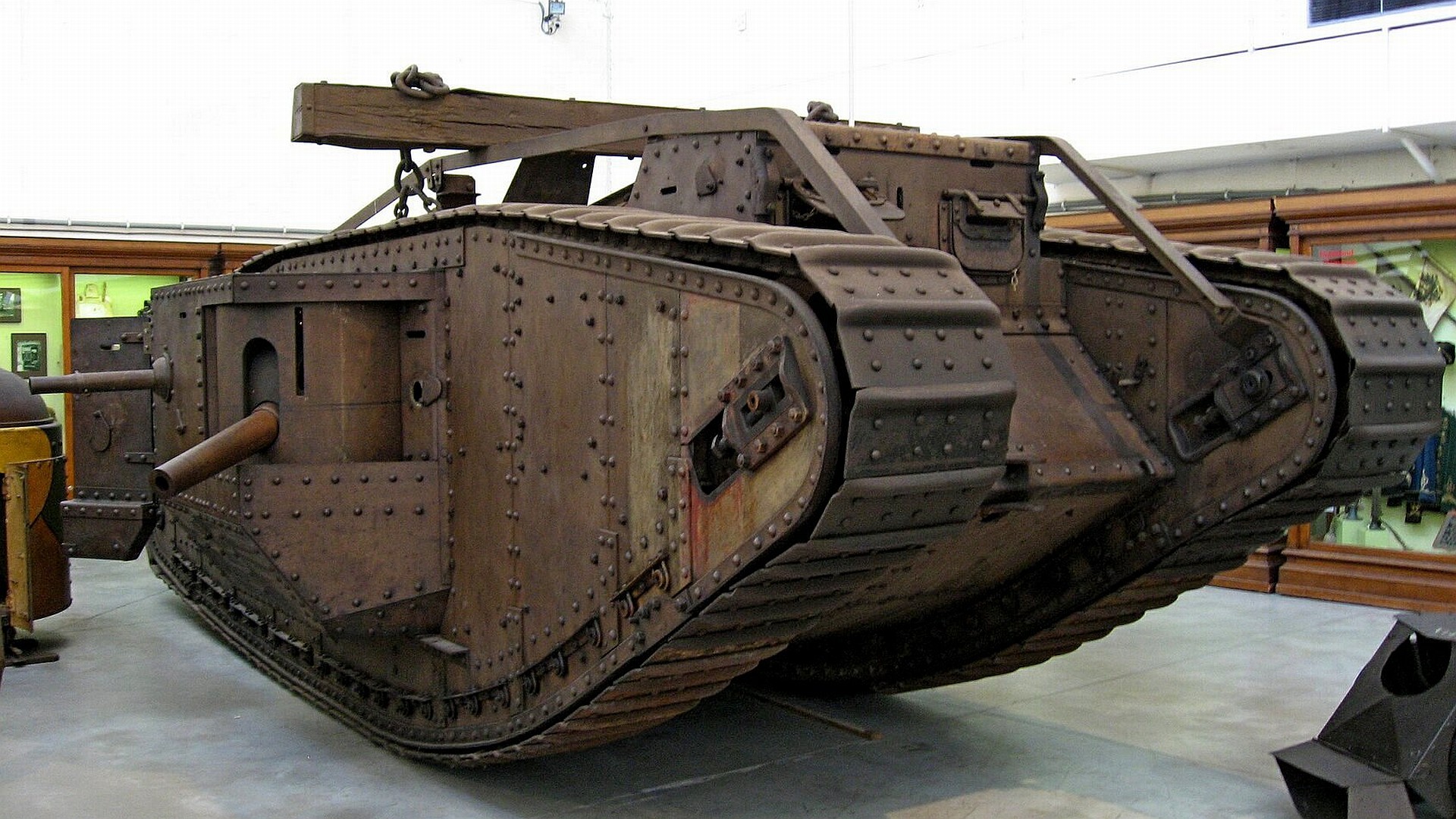Когда появились первые танки. Танк mk1 самец.