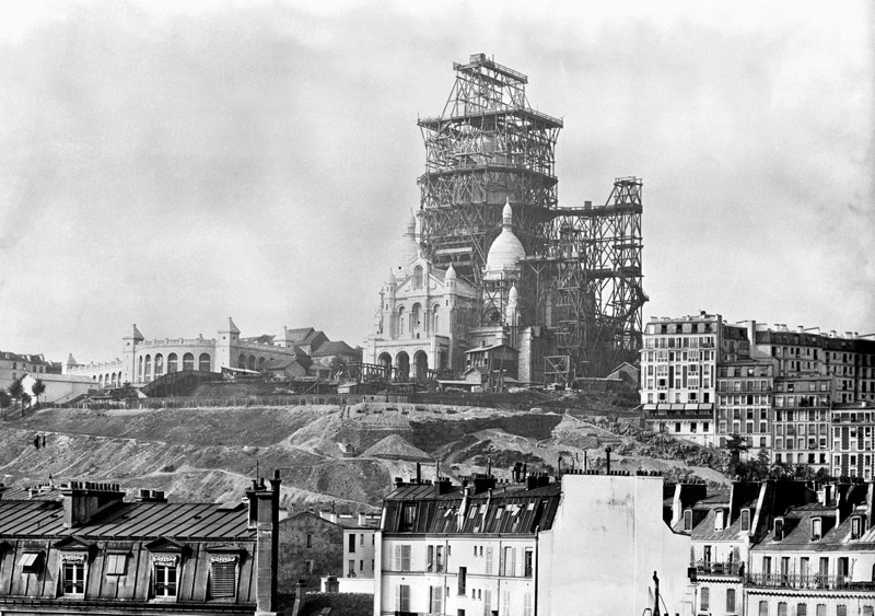 10. Базилика Сакре-Кер, Париж, 1880-е
