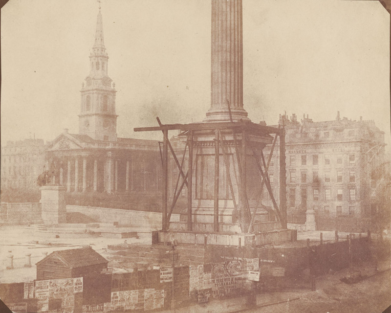 6. Колонна Нельсона, Лондон, апрель 1844 года