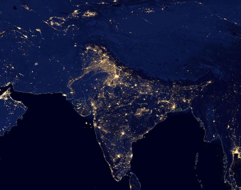 а это Индия, где проживает более 1 млрд человек  