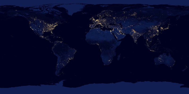 Земля со спутников NASA
