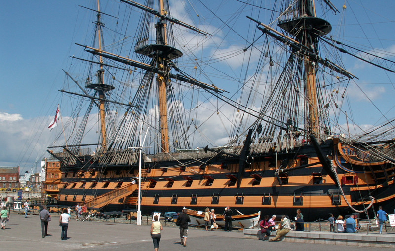HMS Victory - самый старый строевой корабль в мире