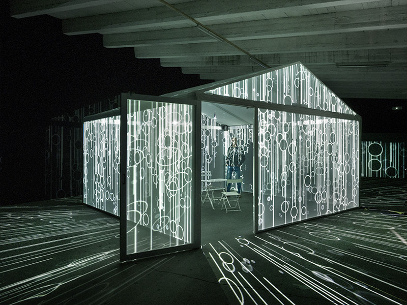 №6 Ли Саквитц и ее компания Flora & Faunavisions представили световую инсталляцию "Insideout"