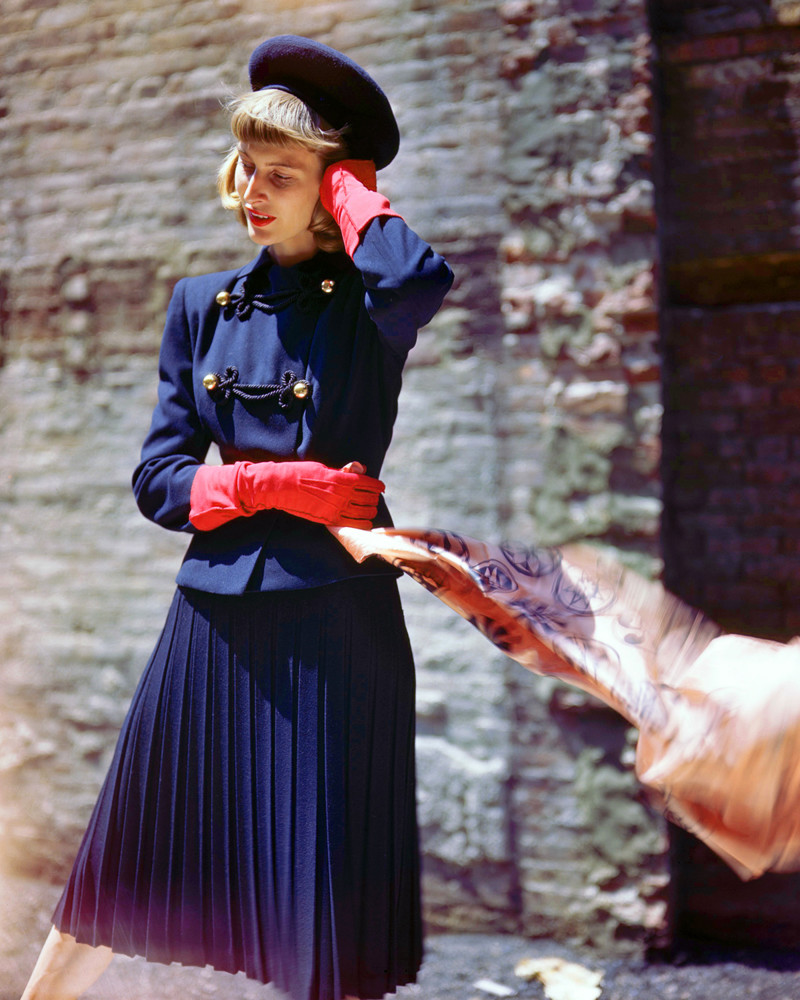 Мода 1945 года женская одежда