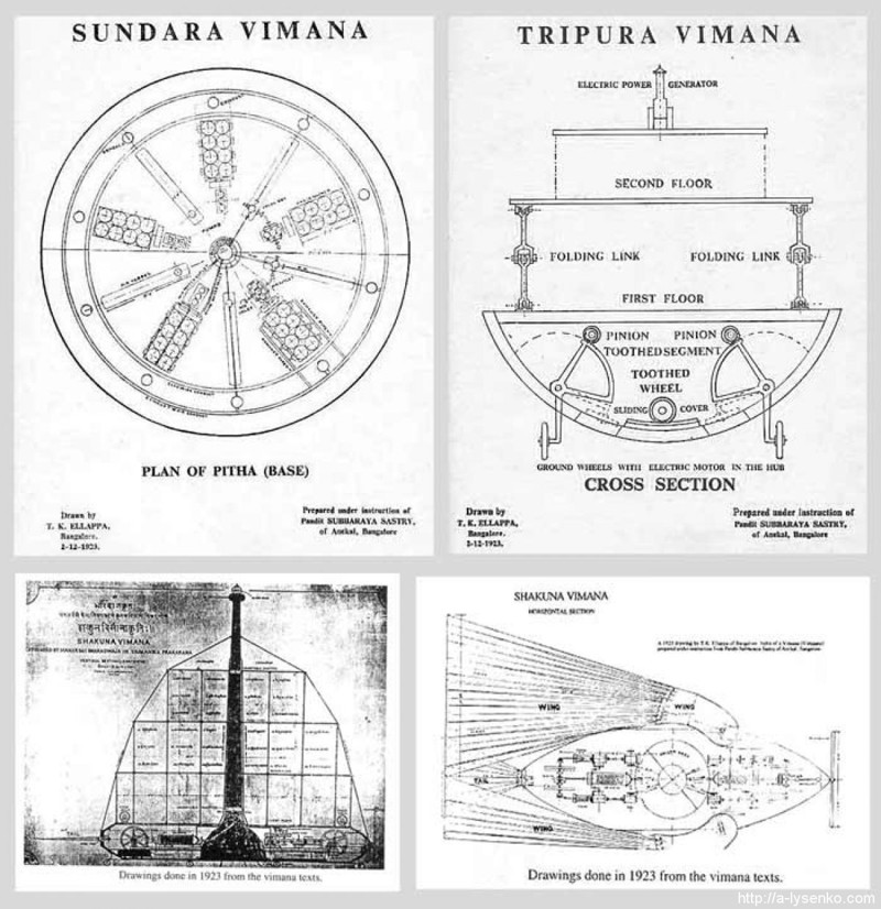 Виманика Шастра - древнеиндийский трактат о полётах в космос