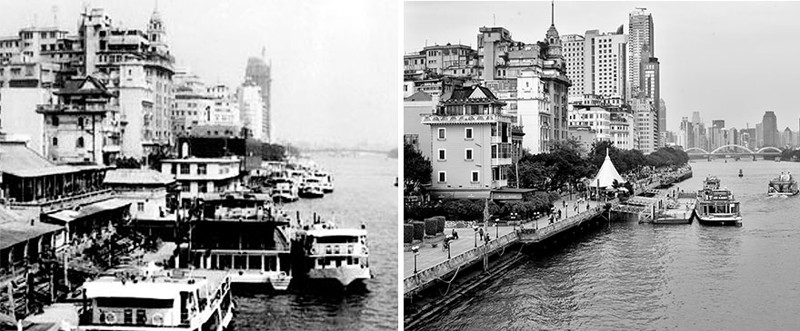 Гуанчжоу, 1970 год и 2016 год