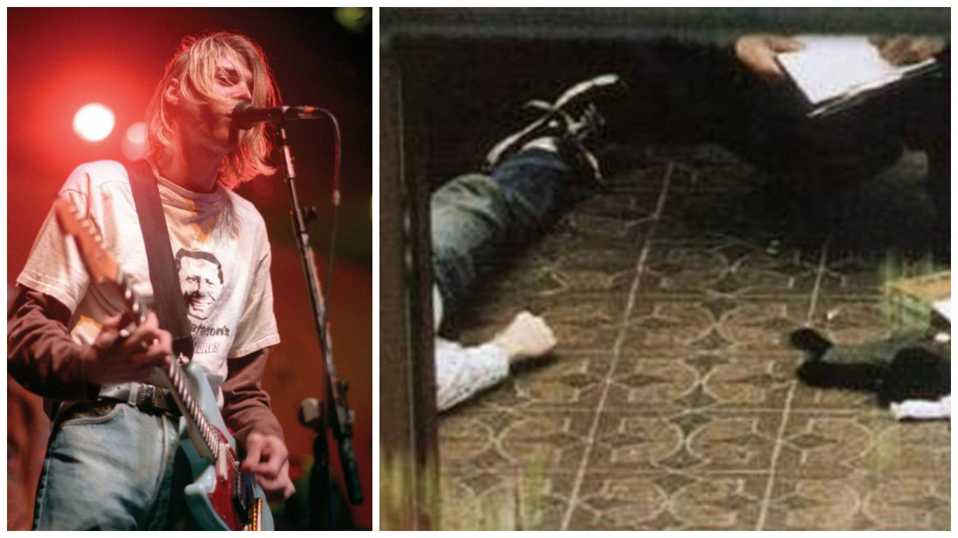 Kurt Cobain Курт Кобейн.смерть