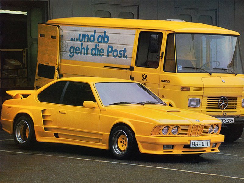 Желтая акула - Gemballa BMW M635CSi