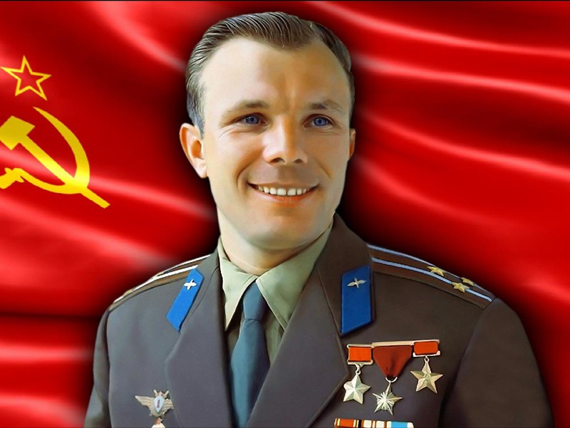 1. Юрий Гагарин - первый человек в космосе