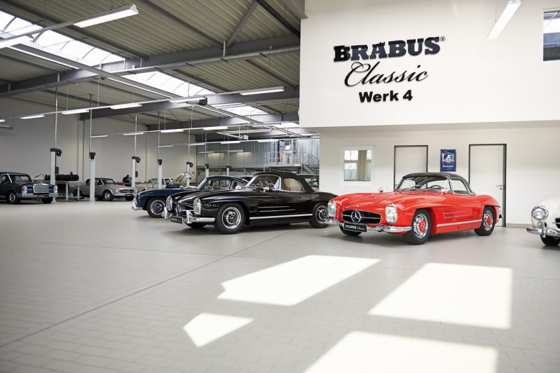 Brabus отреставрировал семь автомобилей Mercedes-Benz