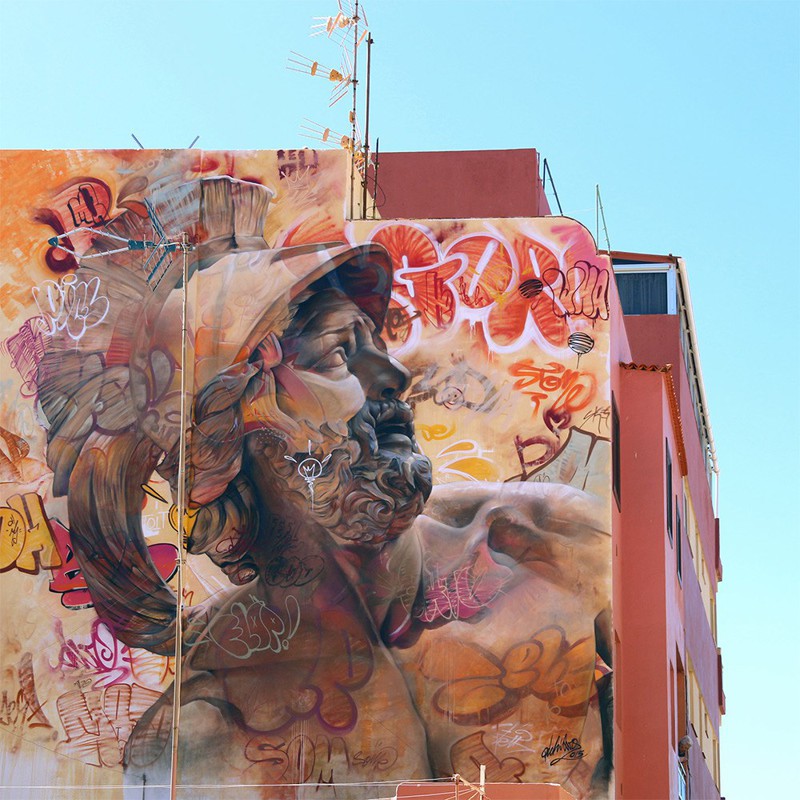 Невероятные графити испанского дуэта