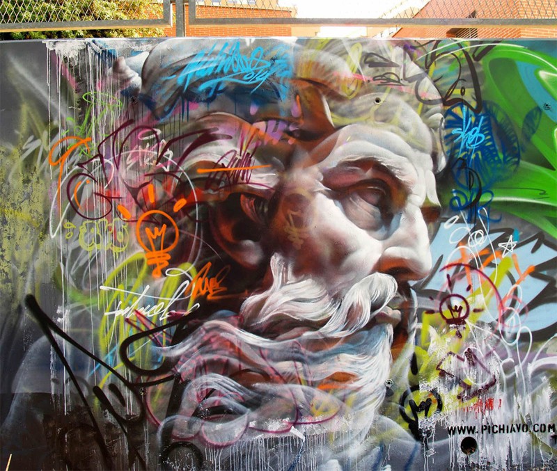 Невероятные графити испанского дуэта