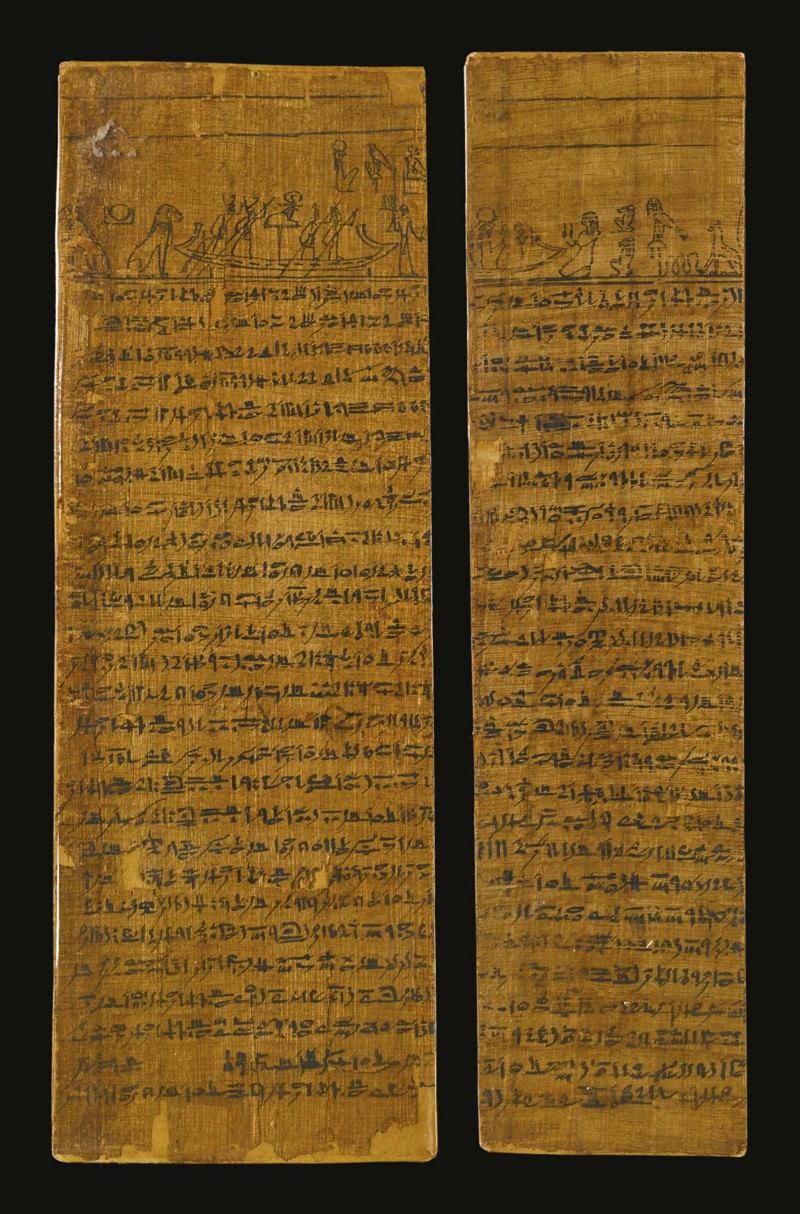 Фрагменты папируса, период Птолемеев, 305-200 до Н.Э, Продано за 21 250 $