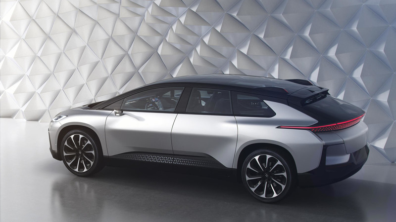 Faraday Future показала электрокар FF 91