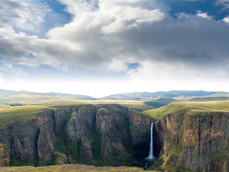 Водопад Малетсюнейане, Лесото
