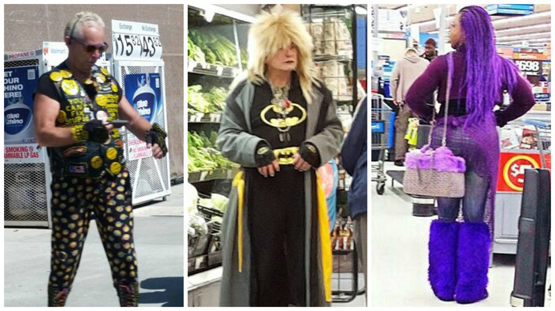 40 чудиков делают покупки: идиотский стиль в пределах супермаркета
