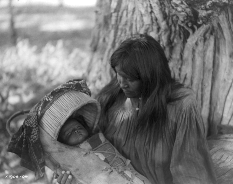Женщина племени Апачи, 1906