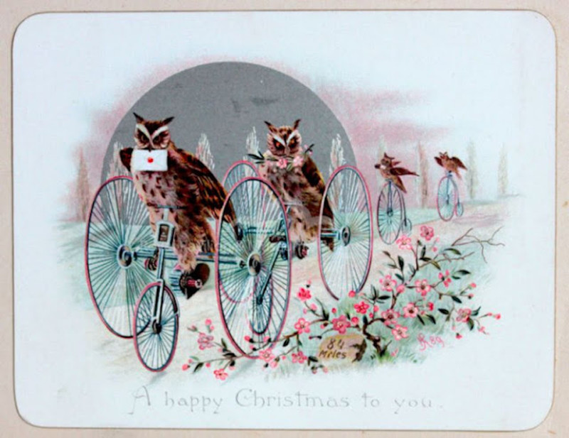 Странные и жутковатые рождественские открытки викторианской эпохи