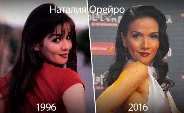 Как изменилась Наталия Орейро за 20 лет
