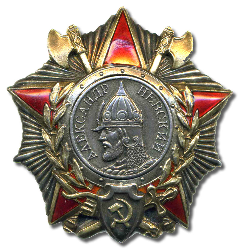 Кто изображен на ордене Александра Невского