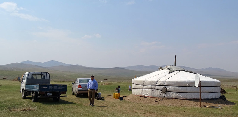 Жизнь в монгольской степи
