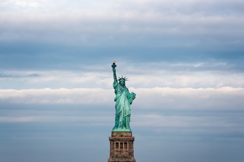 Статуя Свободы, Нью-Йорк 