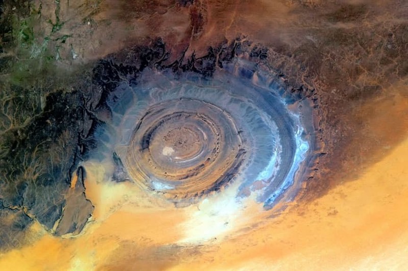 10. Ришат, мавританская часть пустыни Сахара 