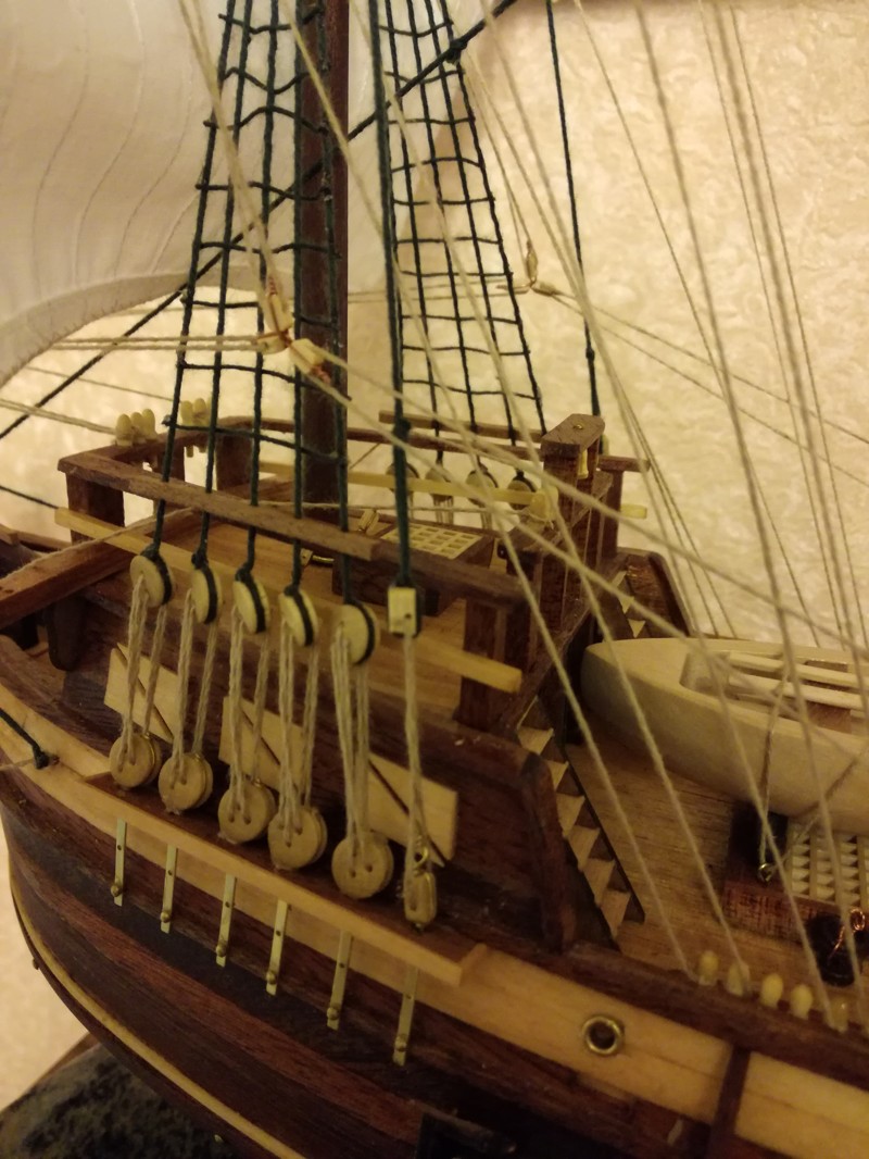 Модель исторического парусника XVII века "Mayflower" своими руками