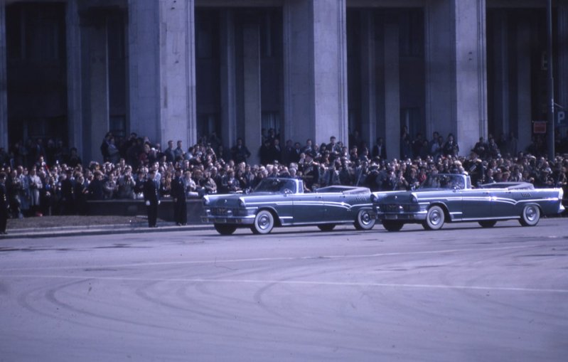 Парад 1964 года на Красной площади глазами Американца