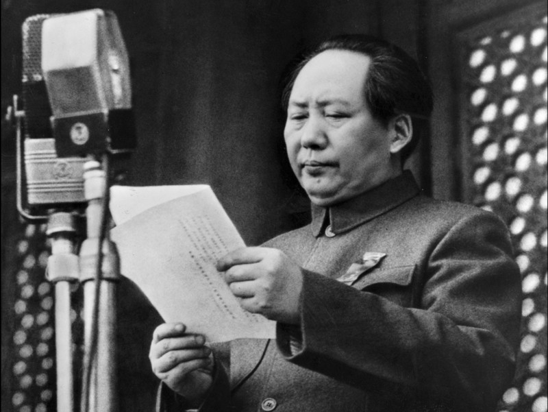 5. Мао Цзэдун до конца жизни фактически являлся лидером Китайской Народной Республики