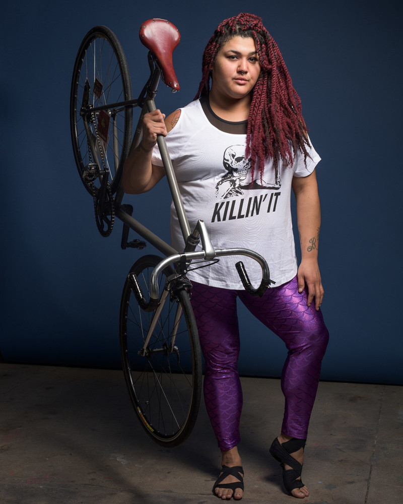 Кристина Родригес, велосипедист, инструктор по беби-йоге, пауэрлифтер