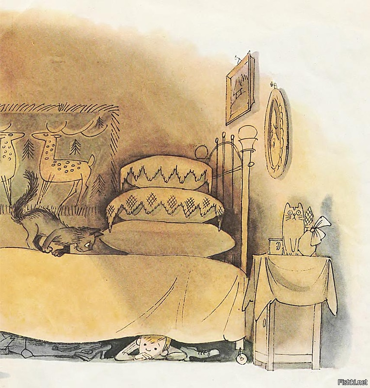 под кроватью слушать