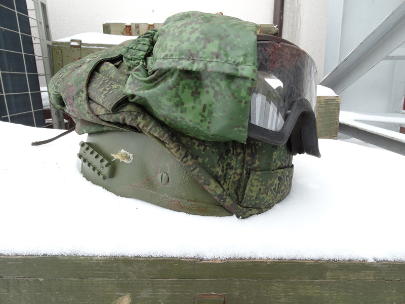 Новый российский шлем спас ополченца ДНР от пули из автомата Калашникова