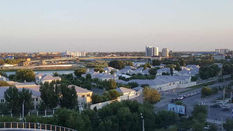 Атырау - город у Каспийского моря