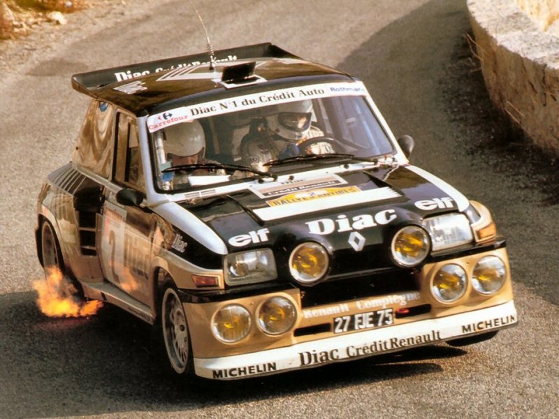Машина из прошлого - Renault 5 Turbo 2