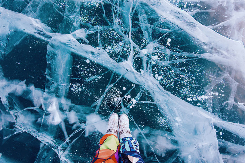 Замерзший Байкал: красота самого глубокого и древнего озера на Земле