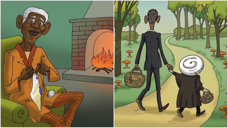 «Прощай, Обама!»: самые интересные карикатуры «Бесэдера?» об уходящем президенте США