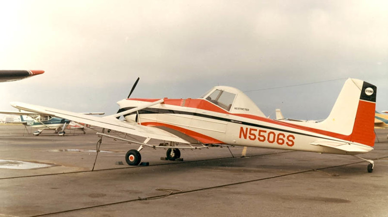 Спасение Cessna 188 над Тихим океаном
