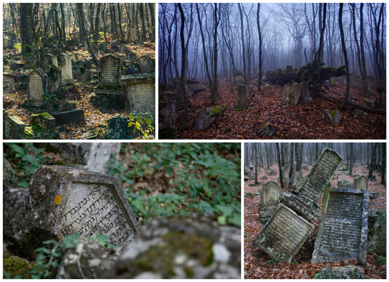 Продолжая мистическую тему - Старое кладбище еврейских хазаров в Крыму - Балта-Тиймез
