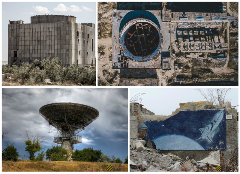 В Крыму можно найти  пейзажи на любой вкус - например для любителей заброшенных объектов вовсе не надо ехать, к примеру в Чернобыль, чтобы увидеть АЭС.