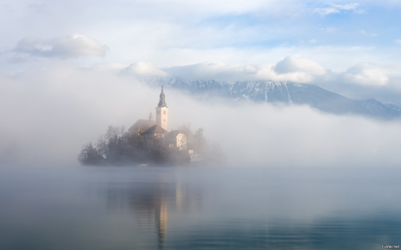 Храм В Тумане Фото Картинки Красивые