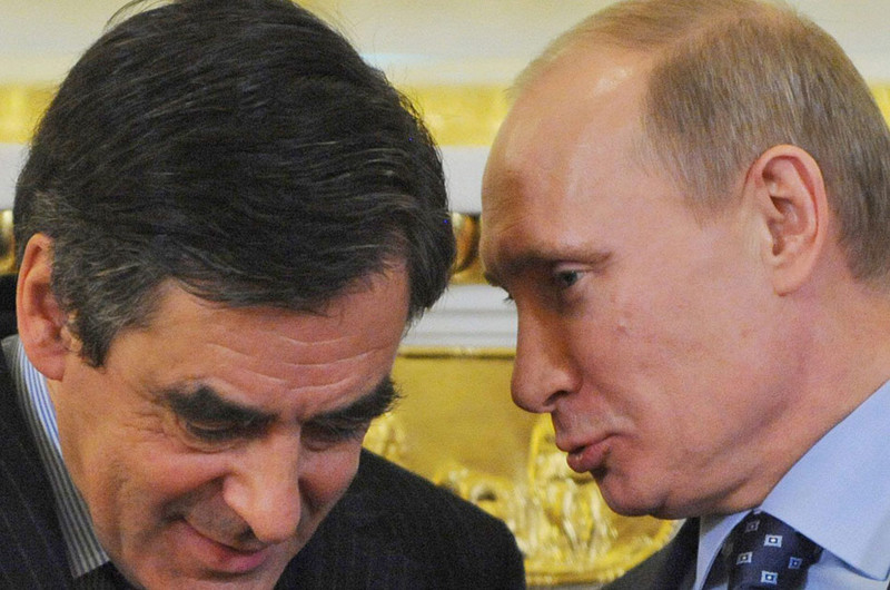Франсуа Фийон и Владимир Путин давно знакомы и хорошо понимают друг друга