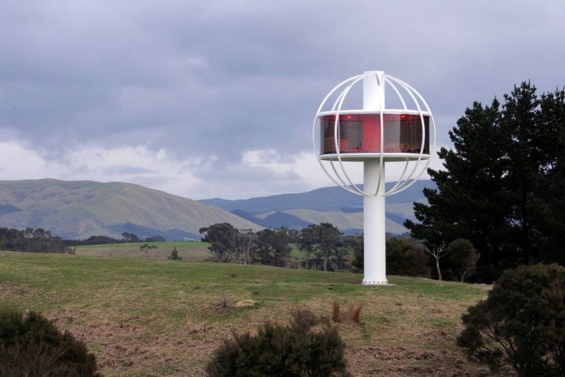 Skysphere в Новой Зеландии — пример решения вопроса уединения по-современному. Дом напичкан современной техникой и системами управления. И никого поблизости :)