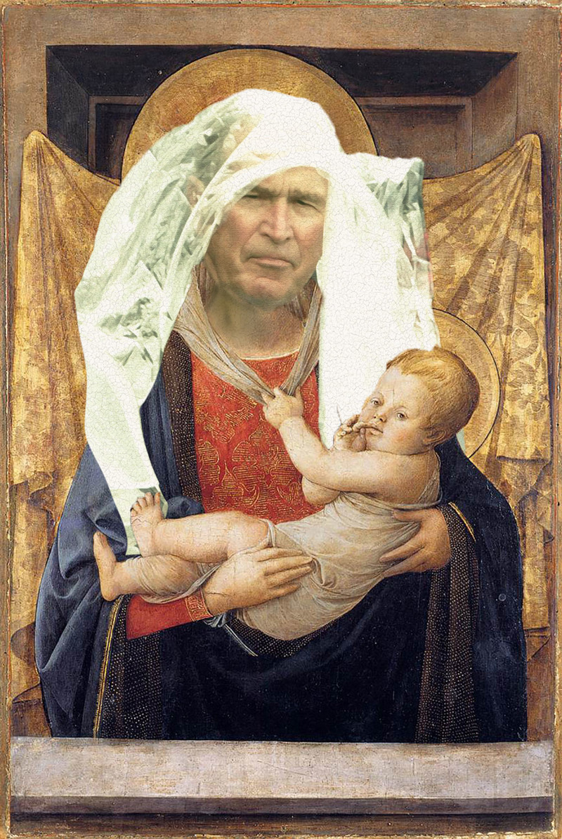 Буш и дитя