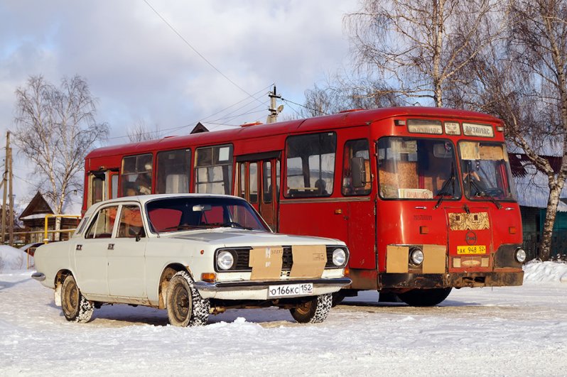Волга и ЛиАЗ: приветы из одной эпохи