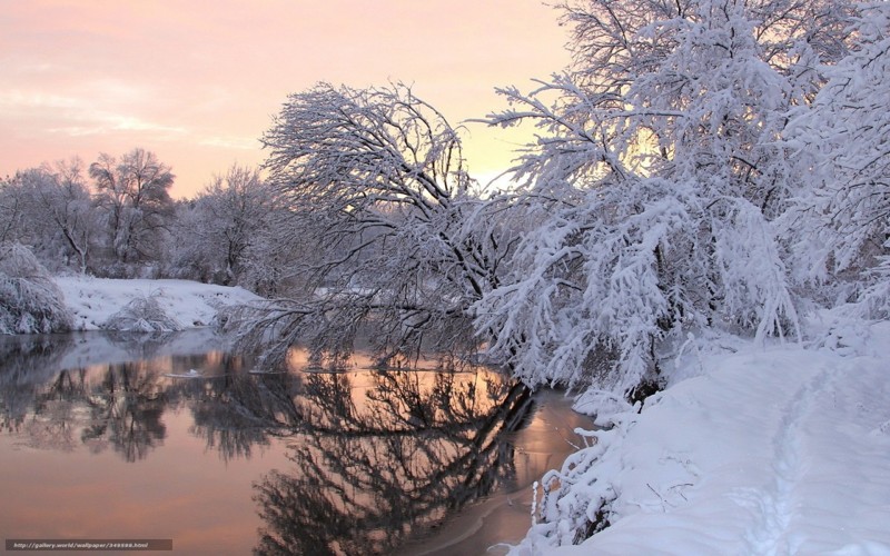 Природа России: красавица зима