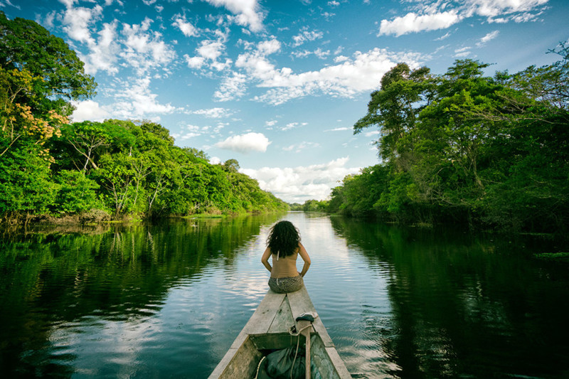 Река Амазонка — между Колумбией и Перу