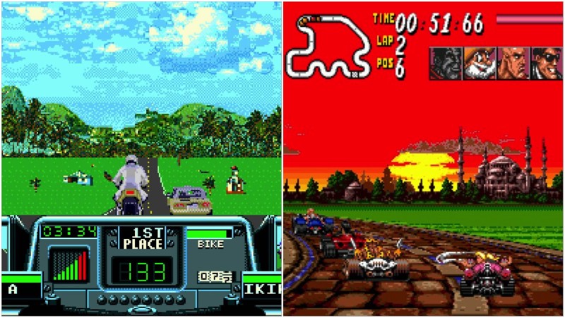 10 классных ностальгических гонок на Sega