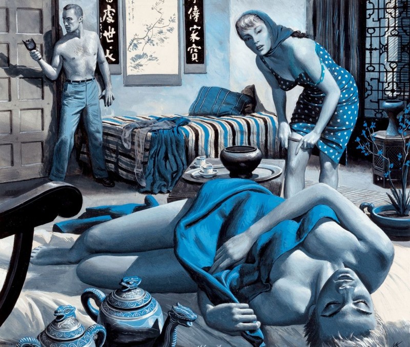 Война, женщины и приключения в исторических иллюстрациях Морта Кунстлера